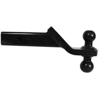 Reese Dual Ball Trailer Hitch Ball Mount Fits 2" Tow Receiver 1-7/8" Ball has 2" Drop has 3/4" Rise 10" Long