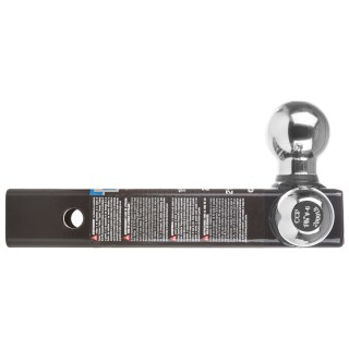 21514 Reese Towpower Tri-Ball Trailer Hitch Ball Mount 10000 lbs. Capacity Fits 2 inch Receiver Black Reese Triple Ball Trailer Hitch Ball Mount Fits 2" Tow Receiver 1-7/8" 2" and 2-5/16" Balls Chrome