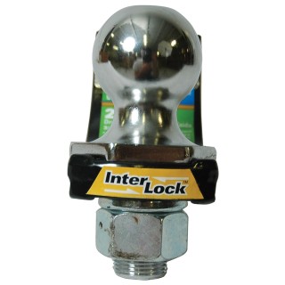 21542 Reese Towpower Interlock Trailer Hitch Ball Mount Starter Kit 6000 lbs. Capacity Fits 2 inch Receiver 2 inch Drop Black Reese 6,000 lbs Interlock Ball Mount Kit w/ 2" Ball Pin/Clip Fits 2" Trailer Tow Hitch Receiver 2" Drop 3/4" Rise 9" Long