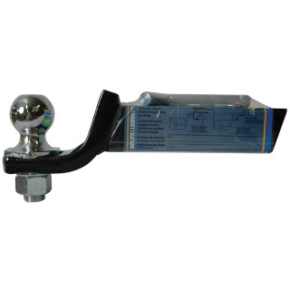 21542 Reese Towpower Interlock Trailer Hitch Ball Mount Starter Kit 6000 lbs. Capacity Fits 2 inch Receiver 2 inch Drop Black Reese 6,000 lbs Interlock Ball Mount Kit w/ 2" Ball Pin/Clip Fits 2" Trailer Tow Hitch Receiver 2" Drop 3/4" Rise 9" Long