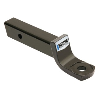 21792 Reese Towpower Trailer Hitch Ball Mount 6000 lbs. Capacity Fits 2 inch Receiver 2 inch Drop Black Reese 6,000 lbs Ball Mount Fits 2" Receiver 2" Drop 3/4" Rise 9" Long 1" Ball Hole w/InterLock
