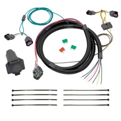 08-12 Buick Enclave 09-12 Chevy Traverse Trailer Wiring 7-Way RV Round Connector 08-12 Buick Enclave 09-12 Chevy Traverse Trailer Wiring 7-Way RV Round Connector