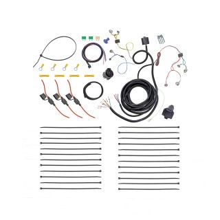22117 20212 Tekonsha 7-Way RV Trailer Wiring Harness Mounting Bracket 16-23 Toyota Tacoma Round Connector 16 17 18 19 20 21 22 23 2016 2017 2018 2019 2020 2021 2022 2023 7-Way RV Trailer Wiring Harness w/ Mounting Bracket For 16-23 Toyota Tacoma Round Connector