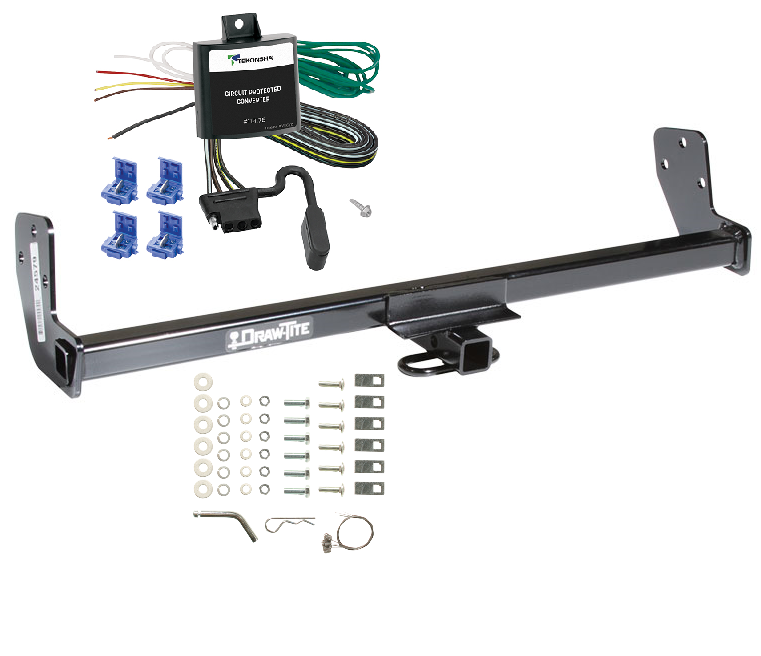 Trailer Hitch For 98 02 Chevy GEO Prizm 93 02 Toyota Corolla Trailer Tow Hitch w Wiring Kit TrailerJacks