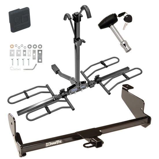 Custom Fit Trailer Hitch2 Bike Carrier Rail Rack Security Lock Pin Rubber Hitch Plug Cover Installation Hardware Installation Instructions 24692 63134 580407 2211 Draw-Tite Trailer Tow Hitch 00-07 Focus Platform Style 2 Bike Rack Hitch Lock and Cover 00 Trailer Tow Hitch For 00-07 Ford Focus Platform Style 2 Bike Rack w/ Hitch Lock and Cover