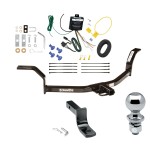 Custom Fit Trailer Hitch Draw-Bar w/ Pin/Clip Wiring Harness (Requires Splicing) 2"Chrome Ball Installation Hardware Installation Instructions 247060 119148 63820 Draw-Tite Trailer Tow Hitch 01-05 Honda Civic Complete Package Wiring Draw Bar and 2&a Trailer Tow Hitch For 01-05 Honda Civic Complete Package w/ Wiring Draw Bar and 2" Ball