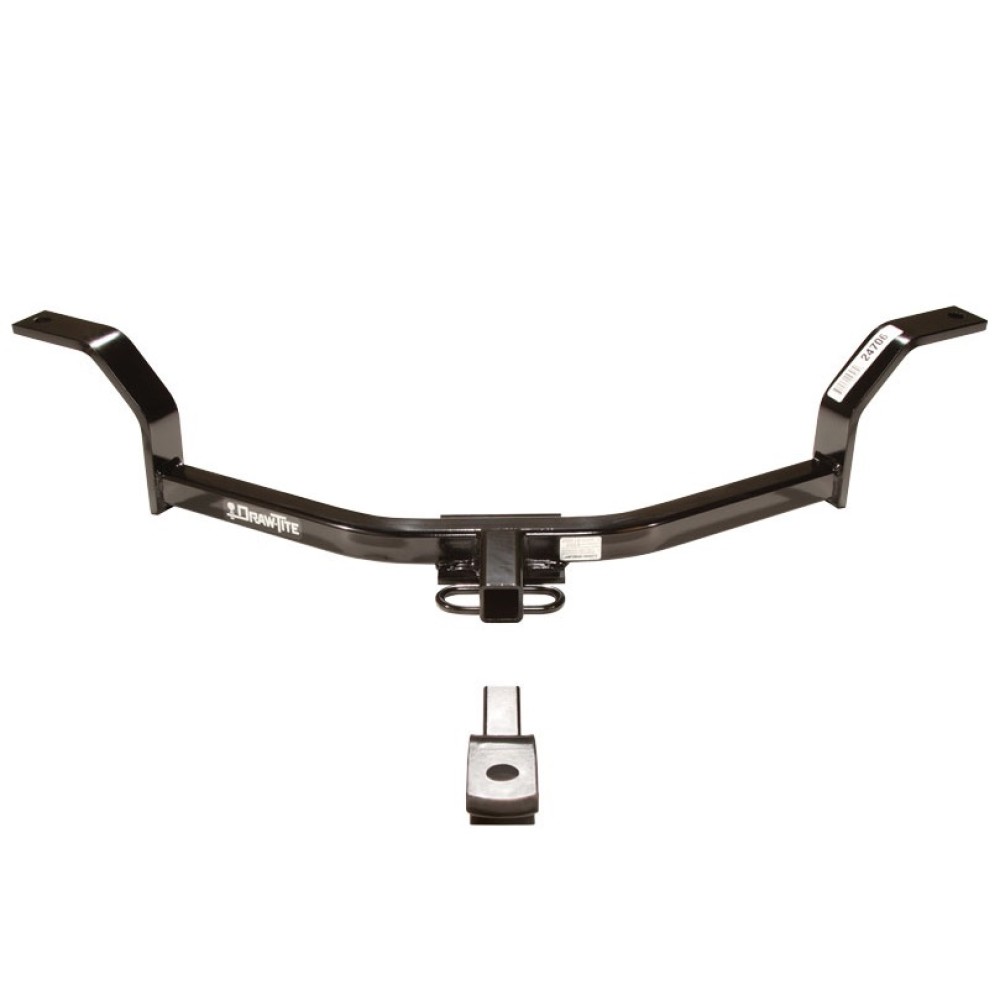 Custom Fit Trailer Hitch Draw-Bar w/ Pin/Clip Wiring Harness (Requires Splicing) 1-7/8" and 2" Chrome Ball Security Lock Pin Rubber Hitch Plug Cover Installation Hardware Installation Instructions 247060 119148 63820 63810 580407 2211 Draw-Tite Trailer Tow Hitch For 01-05 Honda Civic Deluxe Package Wiring 2" and 1-7/8" Ball and Lock