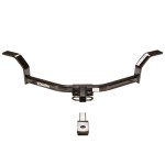 Custom Fit Trailer Hitch Draw-Bar w/ Pin/Clip Wiring Harness (Requires Splicing) 1-7/8" and 2" Chrome Ball Security Lock Pin Rubber Hitch Plug Cover Installation Hardware Installation Instructions 247060 119148 63820 63810 580407 2211 Draw-Tite Trailer Tow Hitch For 01-05 Honda Civic Deluxe Package Wiring 2" and 1-7/8" Ball and Lock