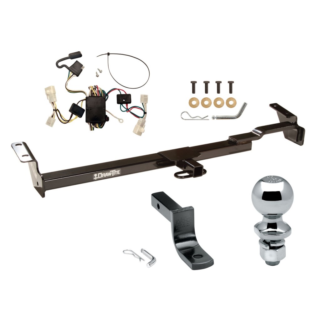 Trailer Tow Hitch For 02-04 Toyota Camry 4 Dr. Sedan Complete Package w 2002 Toyota Camry Trailer Hitch