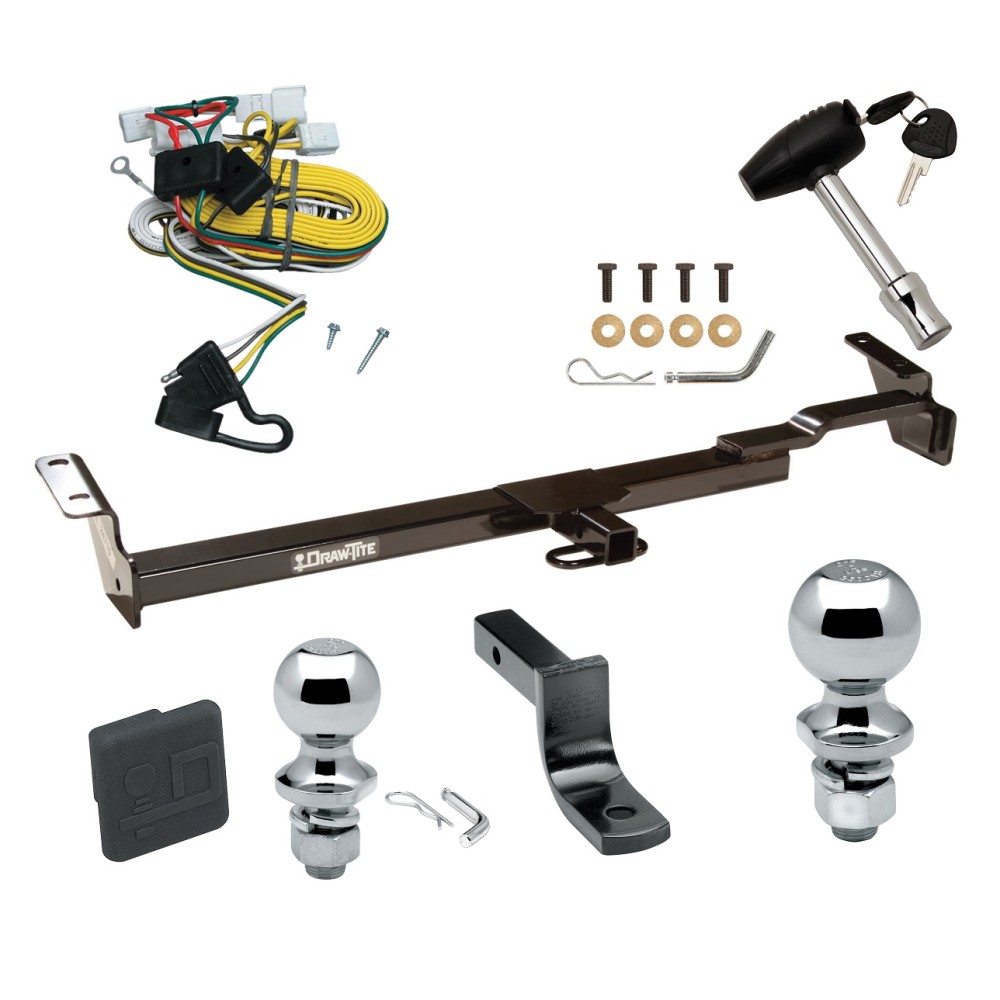 Trailer Tow Hitch For 97-01 Toyota Camry 4 Dr. Sedan Deluxe Package 1997 Toyota Camry Trailer Hitch