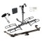 Trailer Tow Hitch For 05-10 Chevy Cobalt Except SS Pontiac Pursuit Canada Only 4 Dr Platform Style 2 Bike Rack w/ Hitch Lock and Cover
