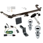 Custom Fit Trailer Hitch Draw-Bar w/ Pin/Clip Wiring Harness (Plug & Play) 1-7/8" and 2" Chrome Ball Security Lock Pin Rubber Hitch Plug Cover Installation Hardware Installation Instructions 247450 118407 63820 63810 580407 2211 Draw-Tite T Trailer Tow Hitch For 05-10 Chevy Cobalt Except SS 07-09 Pontiac G5 Except GT 05-06 Pursuit 2 Dr Deluxe Package Wiring 2" and 1-7/8" Ball and Lock