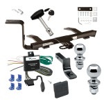 Custom Fit Trailer Hitch Draw-Bar w/ Pin/Clip Wiring Harness (Requires Splicing) 1-7/8" and 2" Chrome Ball Security Lock Pin Rubber Hitch Plug Cover Installation Hardware Installation Instructions 247480 119178 63820 63810 580407 2211 Draw-Tite Trailer Tow Hitch For 99-09 Volkswagen Jetta Sedan City Deluxe Package Wiring 2" and 1-7/8" Ball and Lock