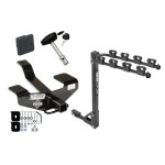 Custom Fit Trailer Hitch4 Bike Carrier Security Lock Pin Rubber Hitch Plug Cover Installation Hardware Installation Instructions 24754 1393100G 580407 2211 Draw-Tite Trailer Tow Hitch 4 Bike Rack 06-12 Mitsubishi Eclipse tilt away adult or child arms fo Trailer Tow Hitch w/ 4 Bike Rack For 06-12 Mitsubishi Eclipse tilt away adult or child arms fold down carrier w/ Lock and Cover