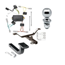 Trailer Tow Hitch For 04-08 Acura TL Complete Package w/ Wiring Draw Bar and 2" Ball