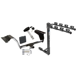 Trailer Tow Hitch w/ 4 Bike Rack For 05-10 Chevy Cobalt HHR Pontiac G5 GT Saturn Ion 3 Red Line tilt away adult or child arms fold down carrier w/ Lock and Cover Trailer Tow Hitch w/ 4 Bike Rack For 05-10 Chevy Cobalt HHR Pontiac G5 GT Saturn Ion 3 Red Line tilt away adult or child arms fold down carrier w/ Lock and Cover