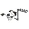 Custom Fit Trailer Hitch4 Bike Carrier Security Lock Pin Rubber Hitch Plug Cover Installation Hardware Installation Instructions 24756 1393100G 580407 2211 Draw-Tite Trailer Tow Hitch 4 Bike Rack 05-10 Chevy Cobalt HHR Pontiac G5 GT Saturn Ion 3 Red Lin Trailer Tow Hitch w/ 4 Bike Rack For 05-10 Chevy Cobalt HHR Pontiac G5 GT Saturn Ion 3 Red Line tilt away adult or child arms fold down carrier w/ Lock and Cover