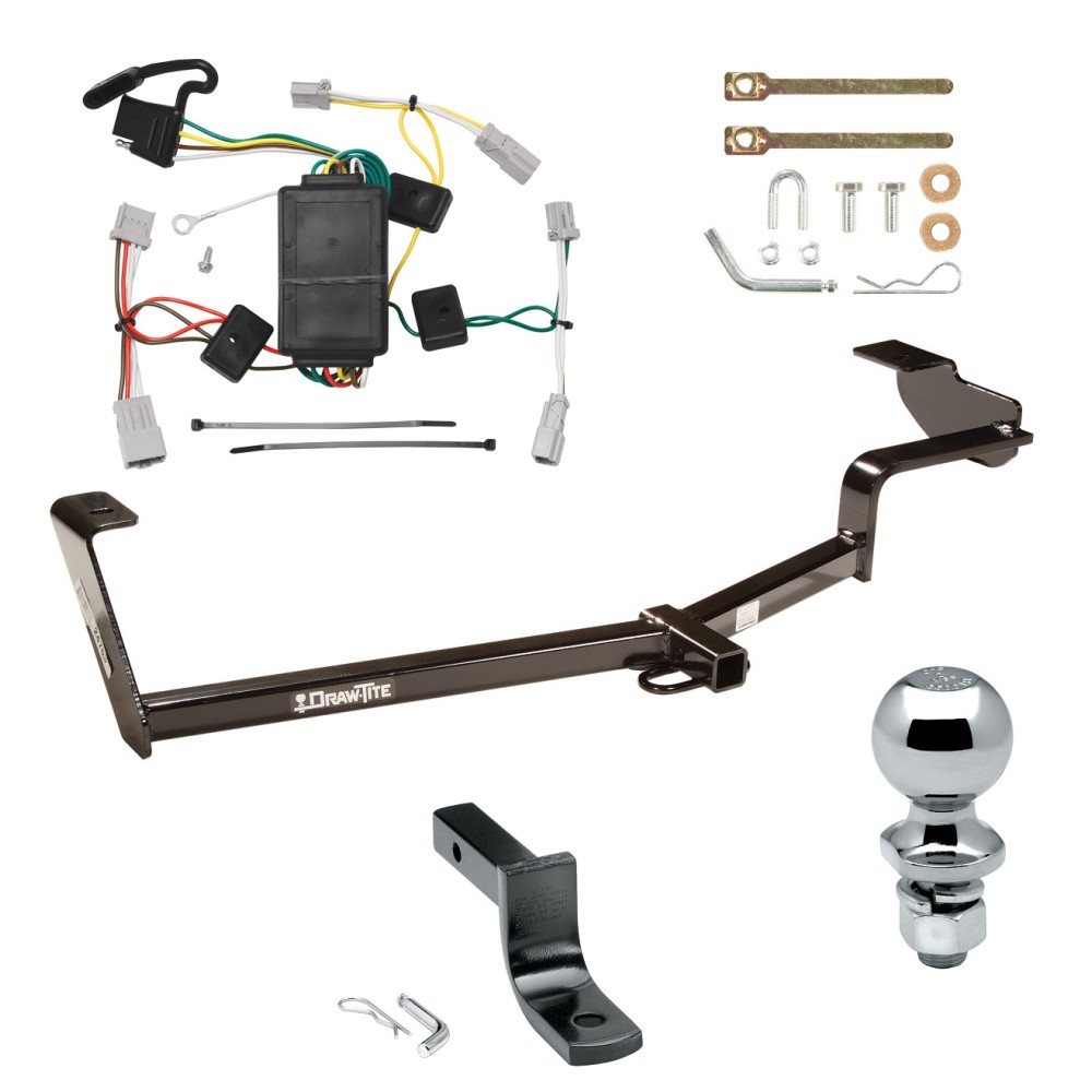 Trailer Tow Hitch For 06-15 Honda Civic 4 Dr. Sedan Except 2006 Honda Civic Trailer Hitch