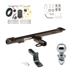 Trailer Tow Hitch For 06-10 Mazda 5 Complete Package w/ Wiring Draw Bar and 2" Ball