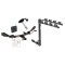 Custom Fit Trailer Hitch4 Bike Carrier Security Lock Pin Rubber Hitch Plug Cover Installation Hardware Installation Instructions 24775 1393100G 580407 2211 Draw-Tite Trailer Tow Hitch 4 Bike Rack 06-09 Fusion Mercury Milan Lincoln MKZ Zephyr 03-08 Mazda Trailer Tow Hitch w/ 4 Bike Rack For 06-09 Ford Fusion Mercury Milan Lincoln MKZ Zephyr 03-08 Mazda 6 tilt away adult or child arms fold down carrier w/ Lock and Cover