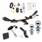 Custom Fit Trailer Hitch Draw-Bar w/ Pin/Clip Wiring Harness (Plug & Play) 1-7/8" and 2" Chrome Ball Security Lock Pin Rubber Hitch Plug Cover Installation Hardware Installation Instructions 247750 118422 63820 63810 580407 2211 Draw-Tite T Trailer Tow Hitch For 06-09 Ford Fusion Deluxe Package Wiring 2" and 1-7/8" Ball and Lock