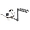Custom Fit Trailer Hitch4 Bike Carrier Security Lock Pin Rubber Hitch Plug Cover Installation Hardware Installation Instructions 24787 1393100G 580407 2211 Draw-Tite Trailer Tow Hitch 4 Bike Rack 03-07 Honda Accord tilt away adult or child arms fold dow Trailer Tow Hitch w/ 4 Bike Rack For 03-07 Honda Accord tilt away adult or child arms fold down carrier w/ Lock and Cover