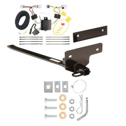 Trailer Tow Hitch For 07-12 Nissan Sentra Tow Receiver w/ Wiring Harness Kit Trailer Tow Hitch For 07-12 Nissan Sentra Tow Receiver w/ Wiring Harness Kit