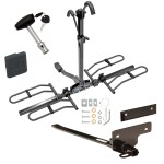 Custom Fit Trailer Hitch2 Bike Carrier Rail Rack Security Lock Pin Rubber Hitch Plug Cover Installation Hardware Installation Instructions 24794 63134 580407 2211 Draw-Tite Trailer Tow Hitch 07-12 Nissan Sentra Platform Style 2 Bike Rack Hitch Lock and C Trailer Tow Hitch For 07-12 Nissan Sentra Platform Style 2 Bike Rack w/ Hitch Lock and Cover