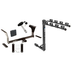 Trailer Tow Hitch w/ 4 Bike Rack For 07-24 Nissan Altima 09-23 Maxima tilt away adult or child arms fold down carrier w/ Lock and Cover Trailer Tow Hitch w/ 4 Bike Rack For 07-24 Nissan Altima 09-23 Maxima tilt away adult or child arms fold down carrier w/ Lock and Cover