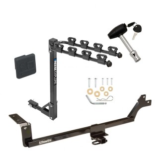 Custom Fit Trailer Hitch4 Bike Carrier Security Lock Pin Rubber Hitch Plug Cover Installation Hardware Installation Instructions 24797 1393100G 580407 2211 Draw-Tite Trailer Tow Hitch 4 Bike Rack 07-12 KIA Rondo tilt away adult or child arms fold down Trailer Tow Hitch w/ 4 Bike Rack For 07-12 KIA Rondo tilt away adult or child arms fold down carrier w/ Lock and Cover