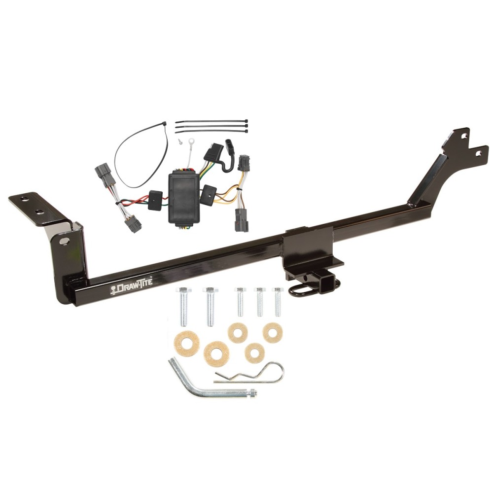 Custom Fit Trailer Hitch Wiring Harness (Plug & Play) Installation Hardware Installation Instructions 24797 118431 Draw-Tite Trailer Tow Hitch 07-10 KIA Rondo 11-12 Tow Receiver Wiring Harness Kit 07 08 09 10 11 12 2007 2008 2009 2010 2011 2012 Trailer Tow Hitch For 07-10 KIA Rondo 11-12 Canada Only Tow Receiver w/ Wiring Harness Kit