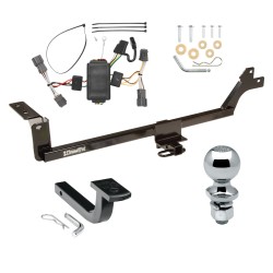 Trailer Tow Hitch For 07-12 KIA Rondo Complete Package w/ Wiring Draw Bar and 2" Ball