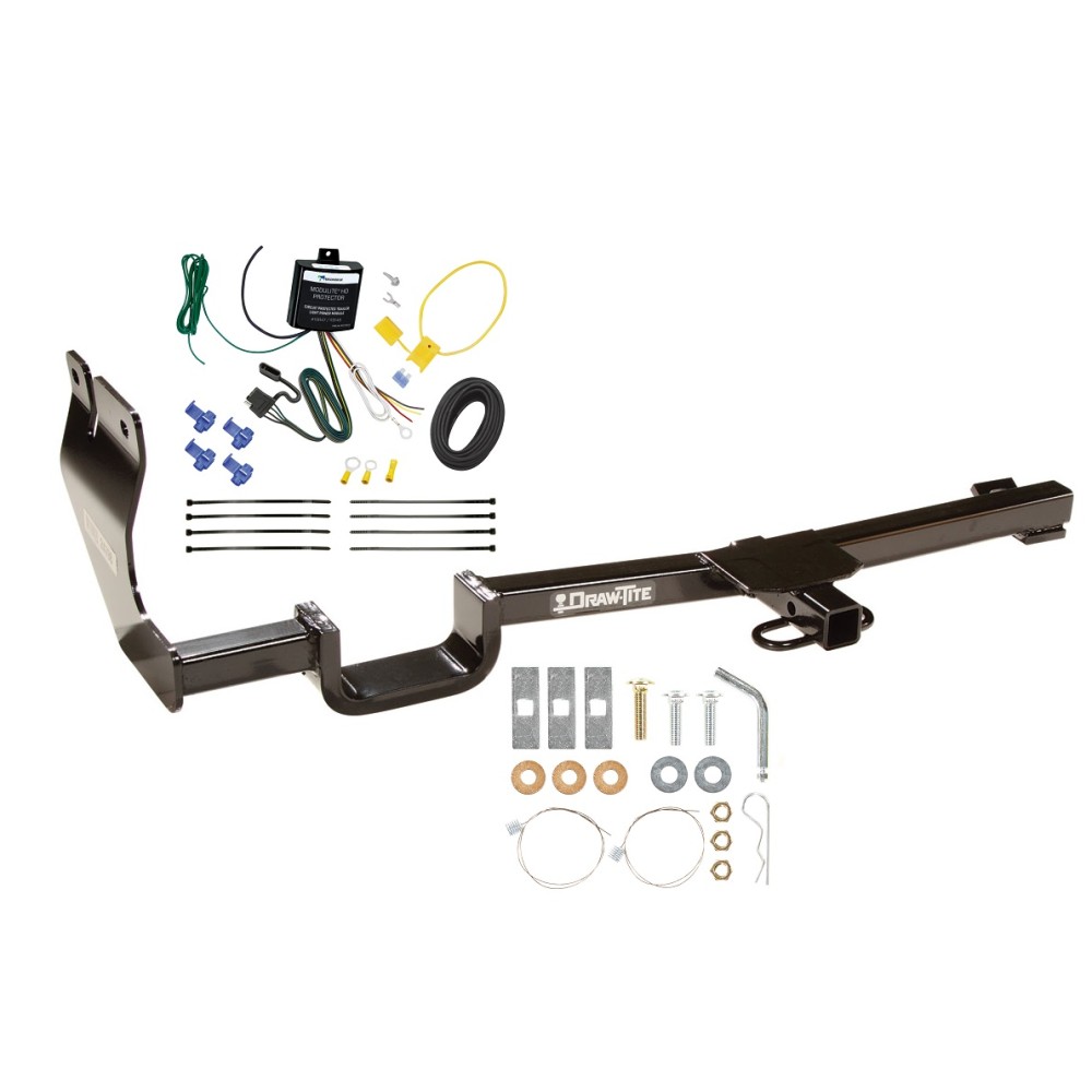 Custom Fit Trailer Hitch Wiring Harness (Requires Splicing) Installation Hardware Installation Instructions 24798 119148 Draw-Tite Trailer Tow Hitch 07-11 Nissan Versa Sedan Tow Receiver Wiring Harness Kit 07 08 09 10 11 2007 2008 2009 2010 2011 Trailer Tow Hitch For 07-11 Nissan Versa Sedan Tow Receiver w/ Wiring Harness Kit
