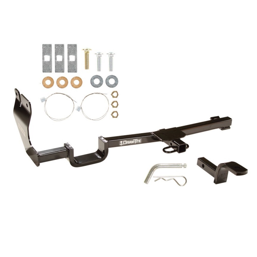 Custom Fit Trailer Hitch Draw-Bar w/ Pin/Clip Installation Hardware Installation Instructions 247980 2007 2008 2009 2010 2011 07 08 09 10 11 Nissan Versa 4 Door Sedan Draw-Tite Trailer Hitch W/ Draw-Bar Trailer Tow Hitch For 07-11 Nissan Versa Sedan 07-12 Hatchback Tow Receiver w/ Draw Bar Kit