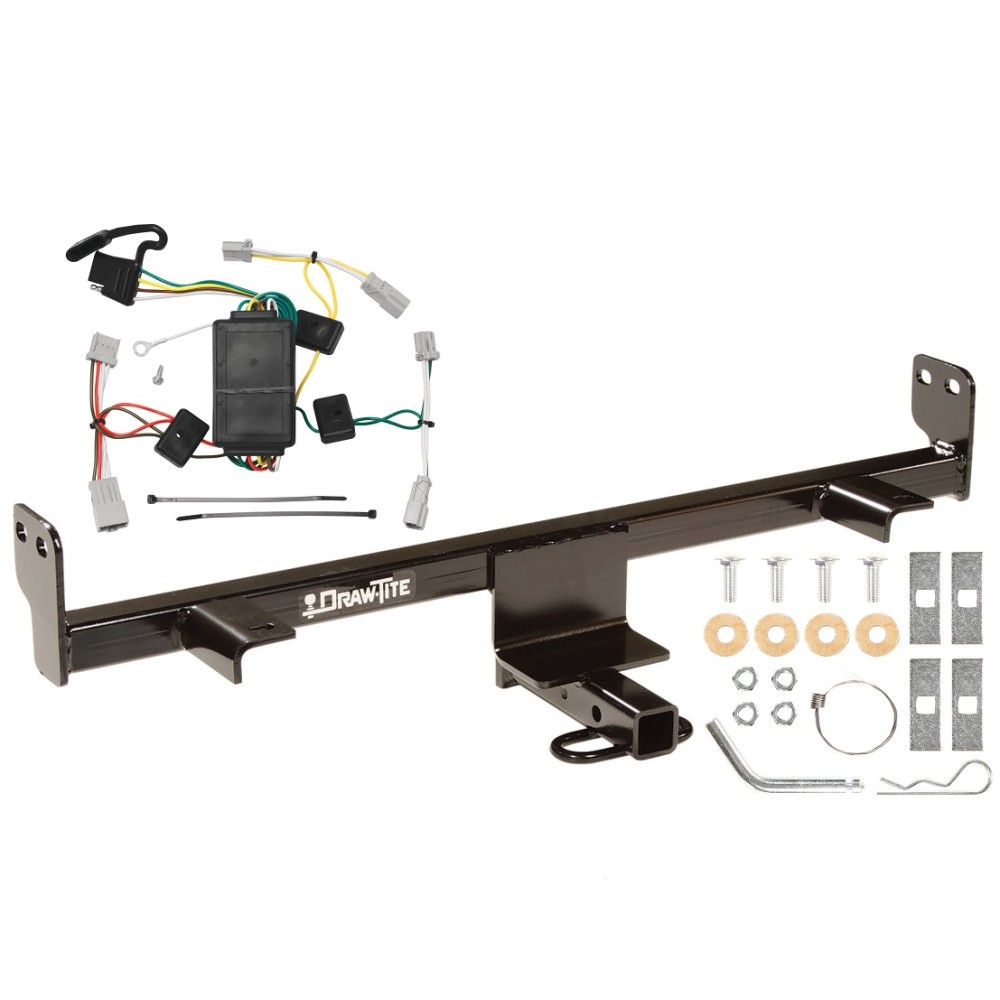 Custom Fit Trailer Hitch Wiring Harness (Plug & Play) Installation Hardware Installation Instructions 24816 118420 Draw-Tite Trailer Tow Hitch 04-09 Mazda 3 w/o LED Taillights Trailer Hitch Tow Receiver Wiring Harness Kit 04 05 06 07 08 09 2004 2005 Trailer Tow Hitch For 04-09 Mazda 3 w/o LED Taillights Trailer Hitch Tow Receiver w/ Wiring Harness Kit