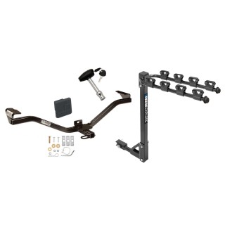 Custom Fit Trailer Hitch4 Bike Carrier Security Lock Pin Rubber Hitch Plug Cover Installation Hardware Installation Instructions 24817 1393100G 580407 2211 Draw-Tite Trailer Tow Hitch 4 Bike Rack 07-11 Suzuki SX4 Hatchback tilt away adult or child arms Trailer Tow Hitch w/ 4 Bike Rack For 07-11 Suzuki SX4 Hatchback tilt away adult or child arms fold down carrier w/ Lock and Cover