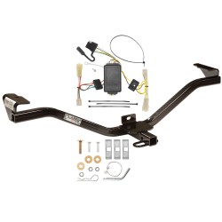Trailer Tow Hitch For 07-11 Suzuki SX4 Hatchback Trailer Hitch Tow Receiver w/ Wiring Harness Kit