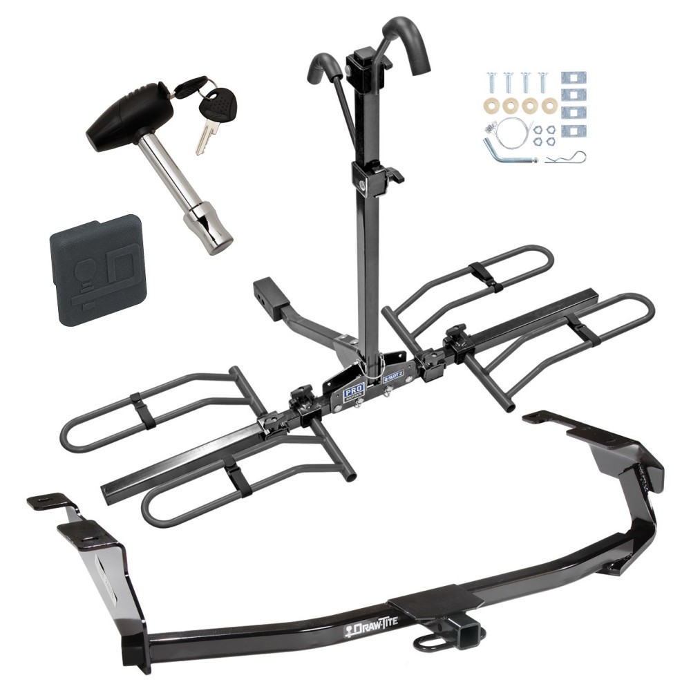 Custom Fit Trailer Hitch2 Bike Carrier Rail Rack Security Lock Pin Rubber Hitch Plug Cover Installation Hardware Installation Instructions 24826 63134 580407 2211 Draw-Tite Trailer Tow Hitch 09-13 Honda Fit Platform Style 2 Bike Rack Hitch Lock and Cover Trailer Tow Hitch For 09-13 Honda Fit Platform Style 2 Bike Rack w/ Hitch Lock and Cover