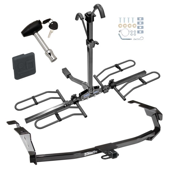 Custom Fit Trailer Hitch2 Bike Carrier Rail Rack Security Lock Pin Rubber Hitch Plug Cover Installation Hardware Installation Instructions 24826 63134 580407 2211 Draw-Tite Trailer Tow Hitch 09-13 Honda Fit Platform Style 2 Bike Rack Hitch Lock and Cover Trailer Tow Hitch For 09-13 Honda Fit Platform Style 2 Bike Rack w/ Hitch Lock and Cover