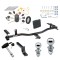 Custom Fit Trailer Hitch Draw-Bar w/ Pin/Clip Wiring Harness (Plug & Play) 1-7/8" and 2" Chrome Ball Security Lock Pin Rubber Hitch Plug Cover Installation Hardware Installation Instructions 248320 118483 63820 63810 580407 2211 Draw-Tite T Trailer Tow Hitch For 09-13 Mazda 6 4 Dr. Sedan Deluxe Package Wiring 2" and 1-7/8" Ball and Lock
