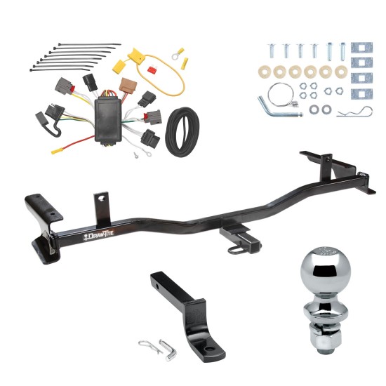 Custom Fit Trailer Hitch Draw-Bar w/ Pin/Clip Wiring Harness (Plug & Play)1-7/8"Chrome Ball Installation Hardware Installation Instructions 248320 118483 63810 Draw-Tite Trailer Tow Hitch 09-13 Mazda 6 4 Dr. Sedan Complete Package Wiring Draw Bar Trailer Tow Hitch For 09-13 Mazda 6 4 Dr. Sedan Complete Package w/ Wiring Draw Bar and 1-7/8" Ball