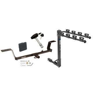 Custom Fit Trailer Hitch4 Bike Carrier Security Lock Pin Rubber Hitch Plug Cover Installation Hardware Installation Instructions 24836 1393100G 580407 2211 Draw-Tite Trailer Tow Hitch 4 Bike Rack 05-11 Audi A6 Sedan 06-10 Quattro Avant Wagon tilt away a Trailer Tow Hitch w/ 4 Bike Rack For 05-11 Audi A6 Sedan 06-10 Quattro Avant Wagon tilt away adult or child arms fold down carrier w/ Lock and Cover