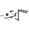 Custom Fit Trailer Hitch4 Bike Carrier Security Lock Pin Rubber Hitch Plug Cover Installation Hardware Installation Instructions 24836 1393100G 580407 2211 Draw-Tite Trailer Tow Hitch 4 Bike Rack 05-11 Audi A6 Sedan 06-10 Quattro Avant Wagon tilt away a Trailer Tow Hitch w/ 4 Bike Rack For 05-11 Audi A6 Sedan 06-10 Quattro Avant Wagon tilt away adult or child arms fold down carrier w/ Lock and Cover