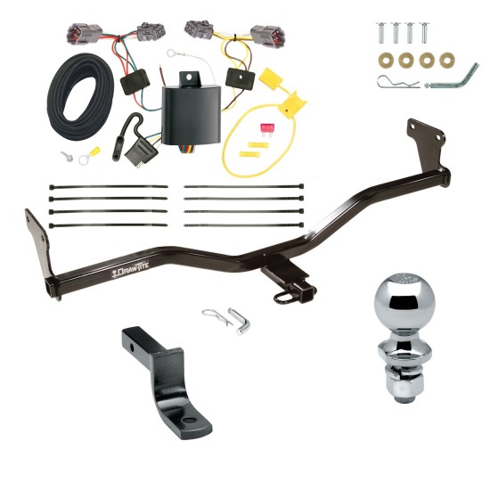 Trailer Tow Hitch For 1013 KIA Soul w/LED Taillights Complete Package