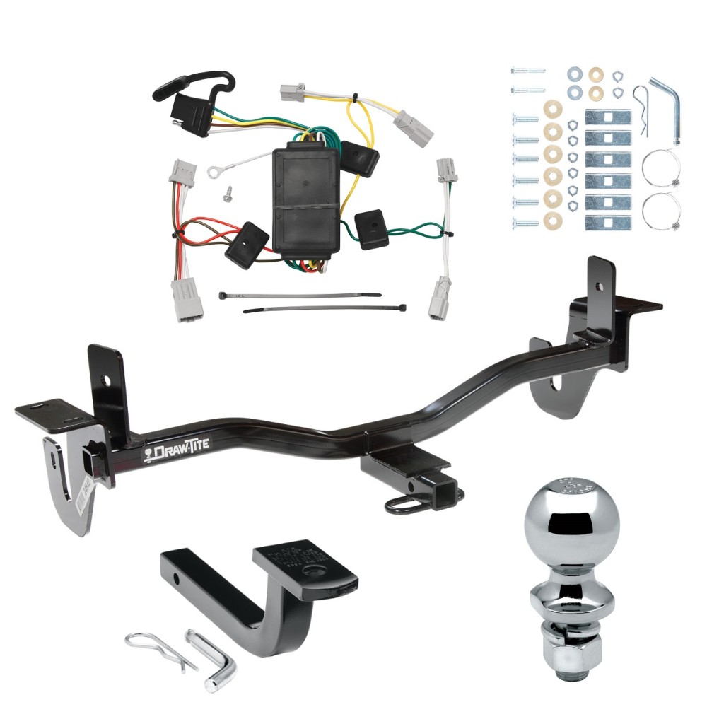 Trailer Tow Hitch For 10-13 Mazda 3 Sedan 1-1/4" Towing 2013 Mazda 3 Trailer Hitch