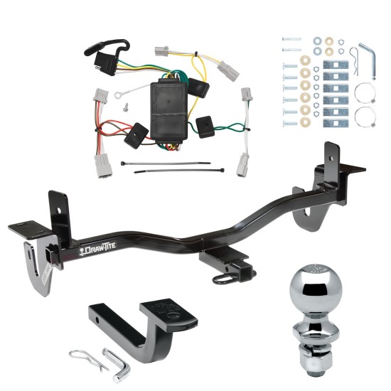 Custom Fit Trailer Hitch Draw-Bar w/ Pin/Clip Wiring Harness (Plug & Play) 1-7/8" Chrome Ball Installation Hardware Installation Instructions 248420 118420 63810 Draw-Tite Trailer Tow Hitch 10-13 Mazda 3 Sedan 1-1/4" Towing Receiver Draw Bar Trailer Tow Hitch For 10-13 Mazda 3 Sedan W/ Wiring 1-7/8" Ball & Draw Bar Kit
