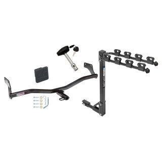 Custom Fit Trailer Hitch4 Bike Carrier Security Lock Pin Rubber Hitch Plug Cover Installation Hardware Installation Instructions 24844 1393100G 580407 2211 Draw-Tite Trailer Tow Hitch 4 Bike Rack 09-12 Hyundai Elantra Touring 5 Dr. tilt away adult or ch Trailer Tow Hitch w/ 4 Bike Rack For 09-12 Hyundai Elantra Touring 5 Dr. tilt away adult or child arms fold down carrier w/ Lock and Cover