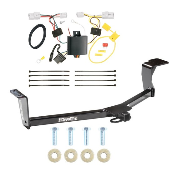 Custom Fit Trailer Hitch Wiring Harness (Plug & Play) Installation Hardware Installation Instructions 24847 118610 Draw-Tite Trailer Wiring Harness Kit 12-17 Toyota Prius V All Styles 12 13 14 15 16 17 2012 2013 2014 2015 2016 2017 Trailer Wiring Harness Kit For 12-17 Toyota Prius V All Styles