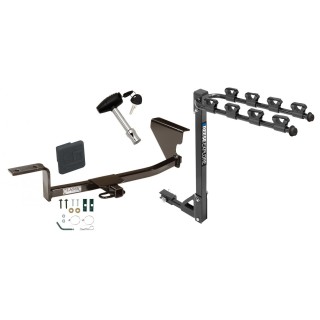 Custom Fit Trailer Hitch4 Bike Carrier Security Lock Pin Rubber Hitch Plug Cover Installation Hardware Installation Instructions 24848 1393100G 580407 2211 Draw-Tite Trailer Tow Hitch 4 Bike Rack 09-18 Volkswagen CC 06-10 Passat Exc 4 Motion tilt away a Trailer Tow Hitch w/ 4 Bike Rack For 09-18 Volkswagen CC 06-10 Passat Exc 4 Motion tilt away adult or child arms fold down carrier w/ Lock and Cover