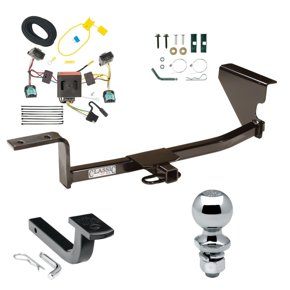 Custom Fit Trailer Hitch Draw-Bar w/ Pin/Clip Wiring Harness (Plug & Play) 2"Chrome Ball Installation Hardware Installation Instructions 248480 118530 63820 Draw-Tite Trailer Tow Hitch 07-10 Volkswagen Passat Wagon Except 4 Motion Complete Packa Trailer Tow Hitch For 07-10 Volkswagen Passat Wagon Except 4 Motion Complete Package w/ Wiring Draw Bar and 2" Ball